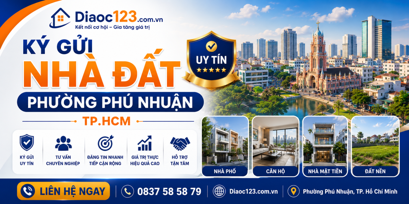 Ký Gửi Nhà Đất Phường Phú Nhuận TP.HCM