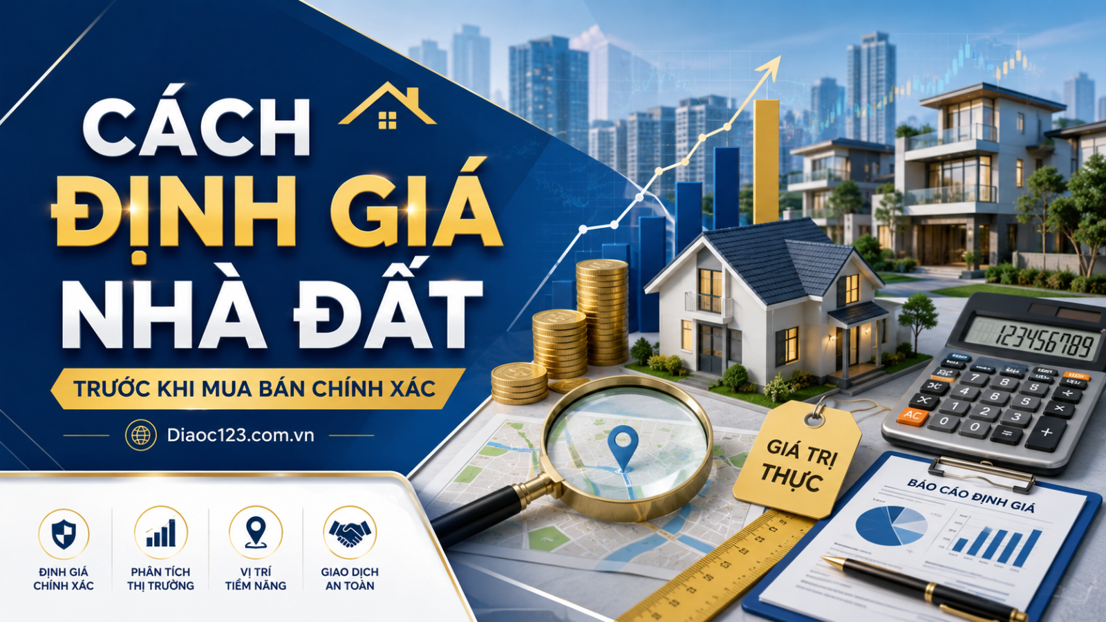 Cách Định Giá Nhà Đất Trước Khi Mua Bán Chính Xác !