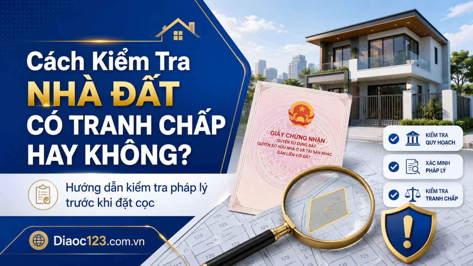Cách Kiểm Tra Nhà Đất Có Tranh Chấp Hay Không?