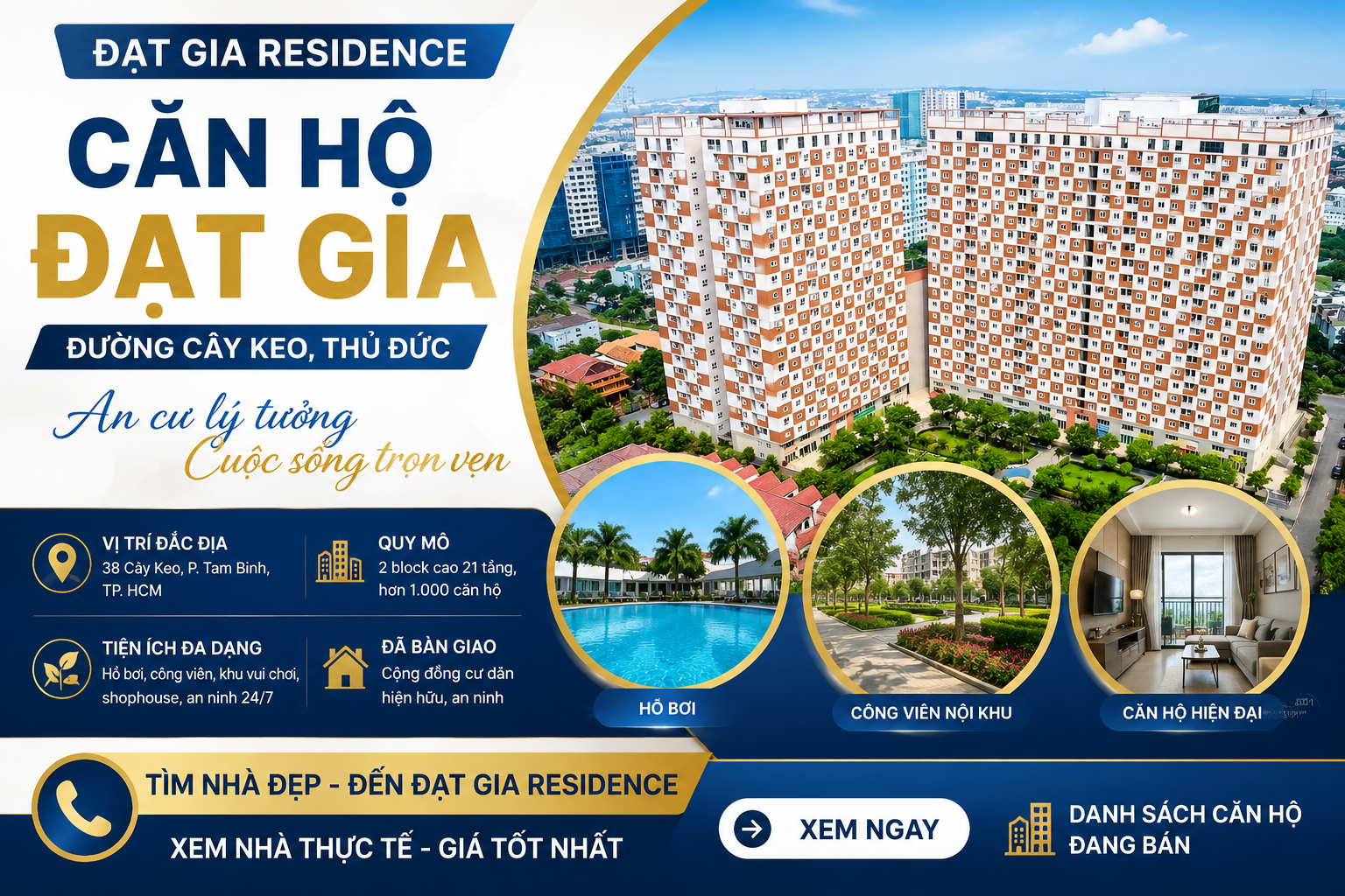 Căn Hộ Đạt Gia Đường Cây Keo Có Gì Đáng Chú Ý?
