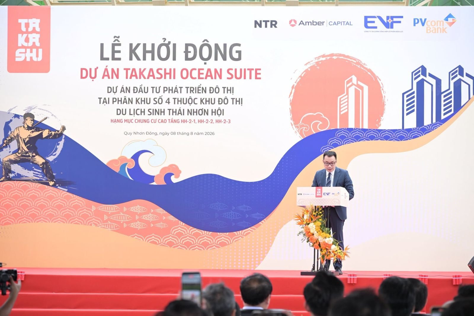 Takashi Ocean Suite chính thức khởi công, bừng sáng tâm điểm đô thị biển Nhơn Hội