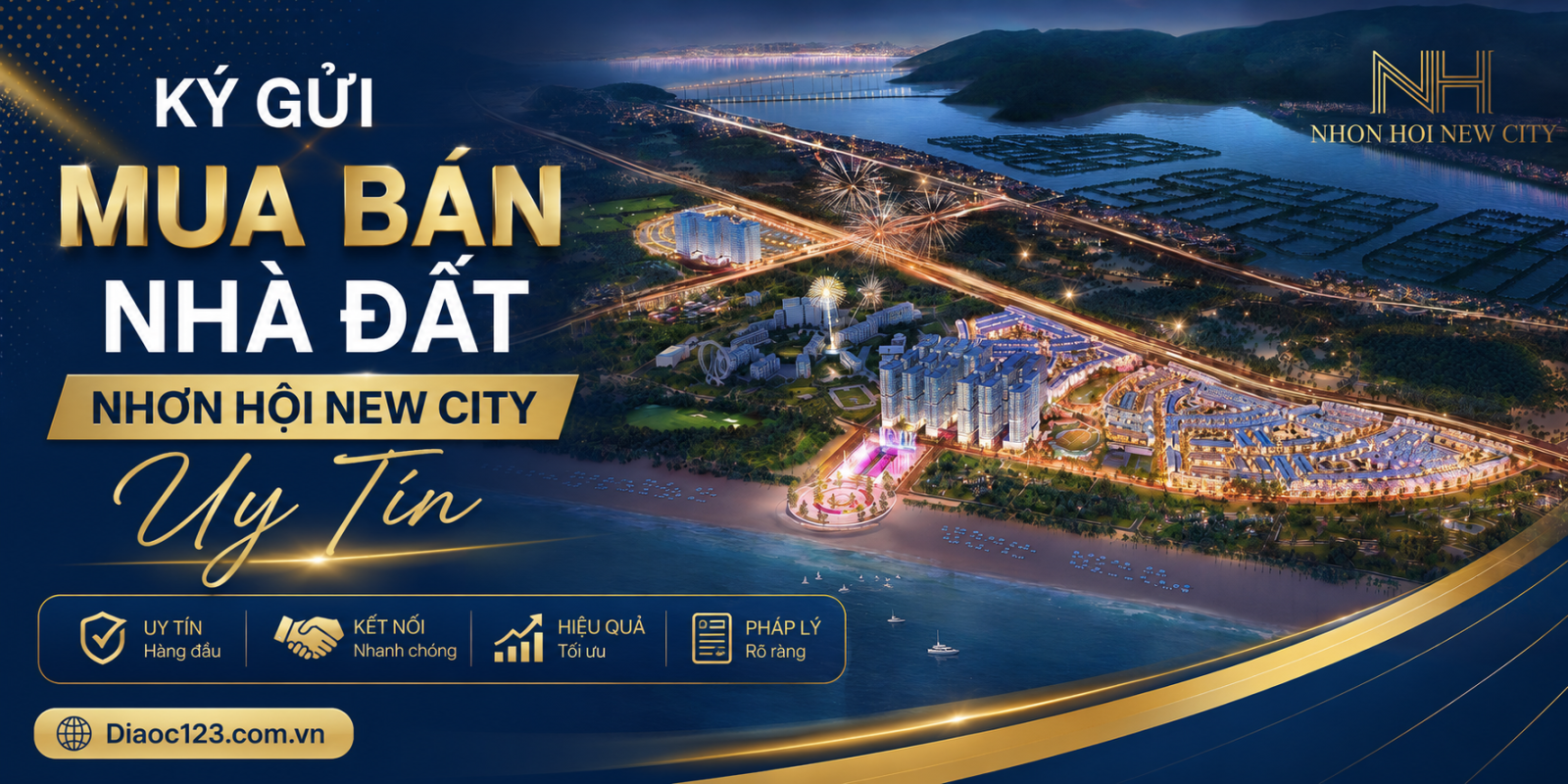 Ký Gửi & Đăng Tin Mua Bán Nhà Đất Nhơn Hội New City