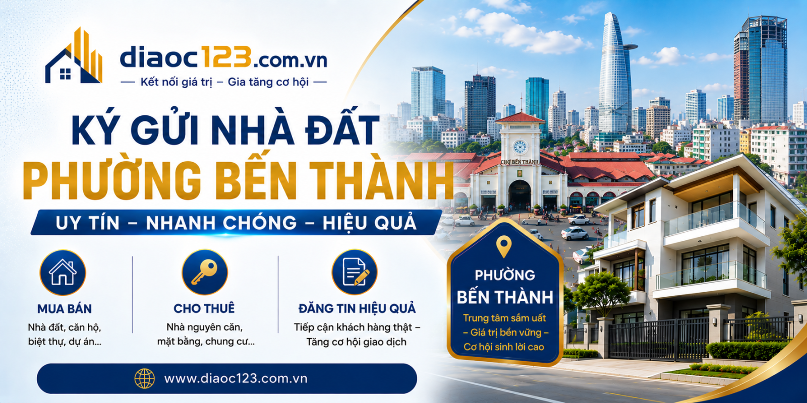 Ký Gửi Nhà Đất Phường Bến Thành, Tp HCM- Đăng Tin Miễn Phí