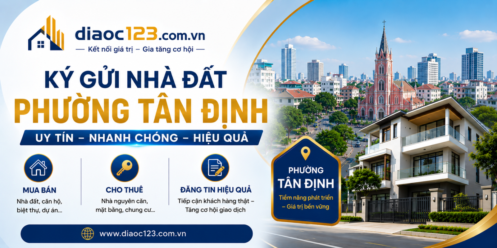Ký Gửi Nhà Đất Phường Tân Định, Tp HCM- Đăng Tin Miễn Phí