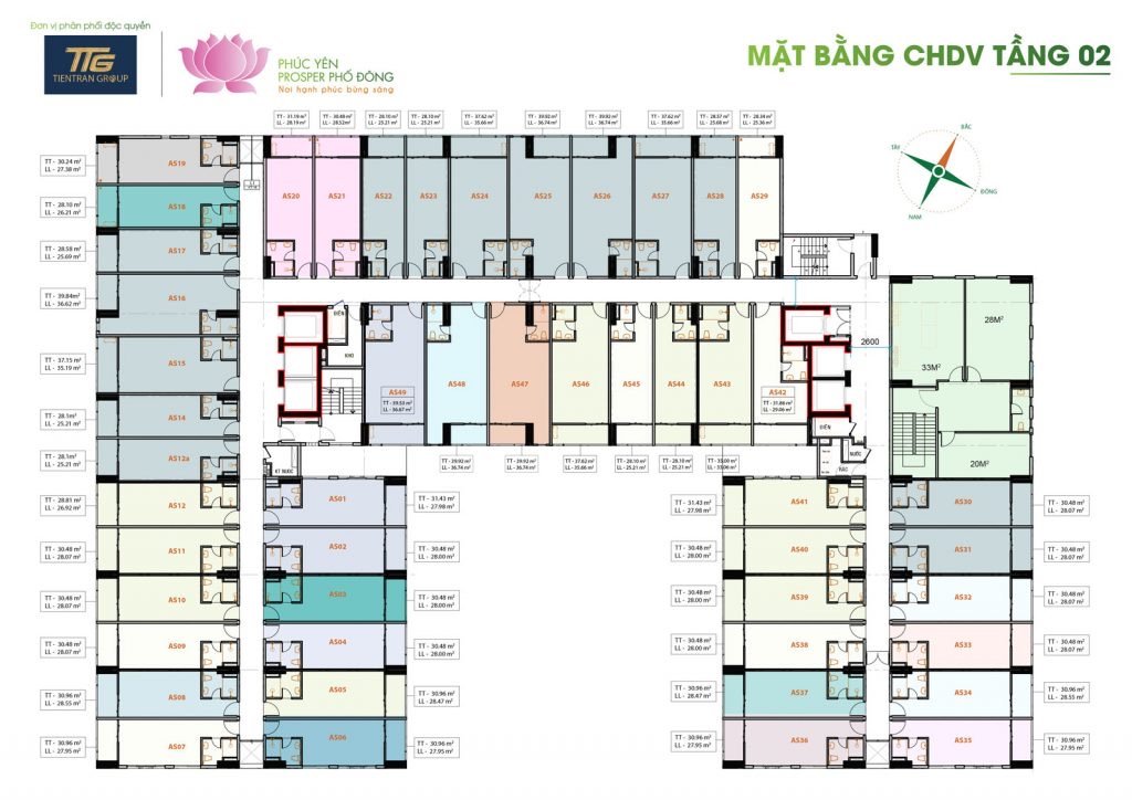MẶT BẰNG TẦNG DỰ ÁN PROSPER PHỐ ĐÔNG THỦ ĐỨC