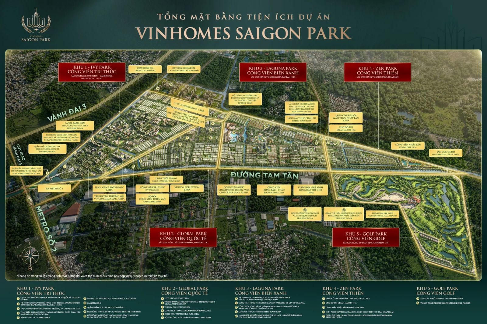 Mặt Bằng Vinhomes Sài Gòn Park