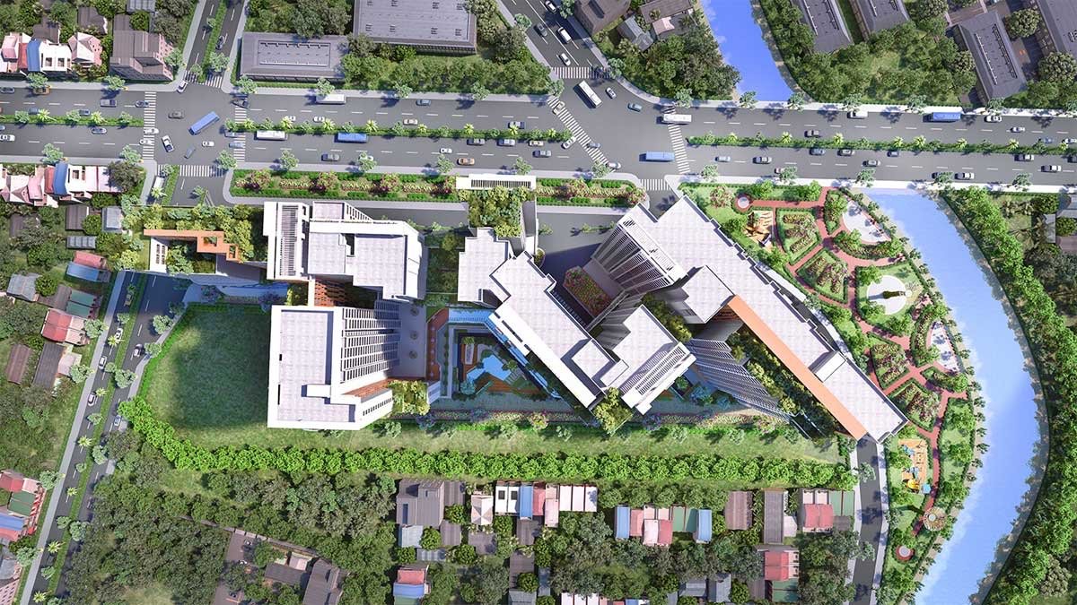 Mặt bằng dự án Bcons New Point Thuận An